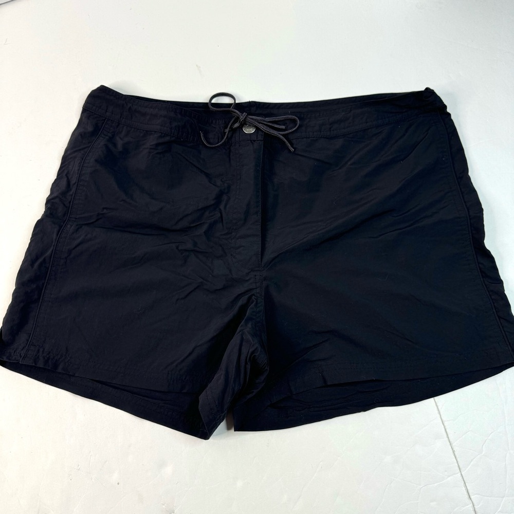 Eddie Bauer Black Nylon Shorts